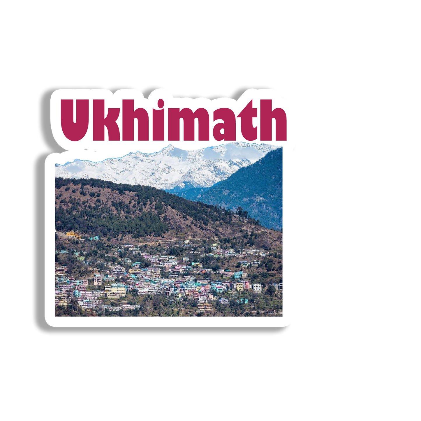Ukhimath Decor Souvenir Fridge Magnet