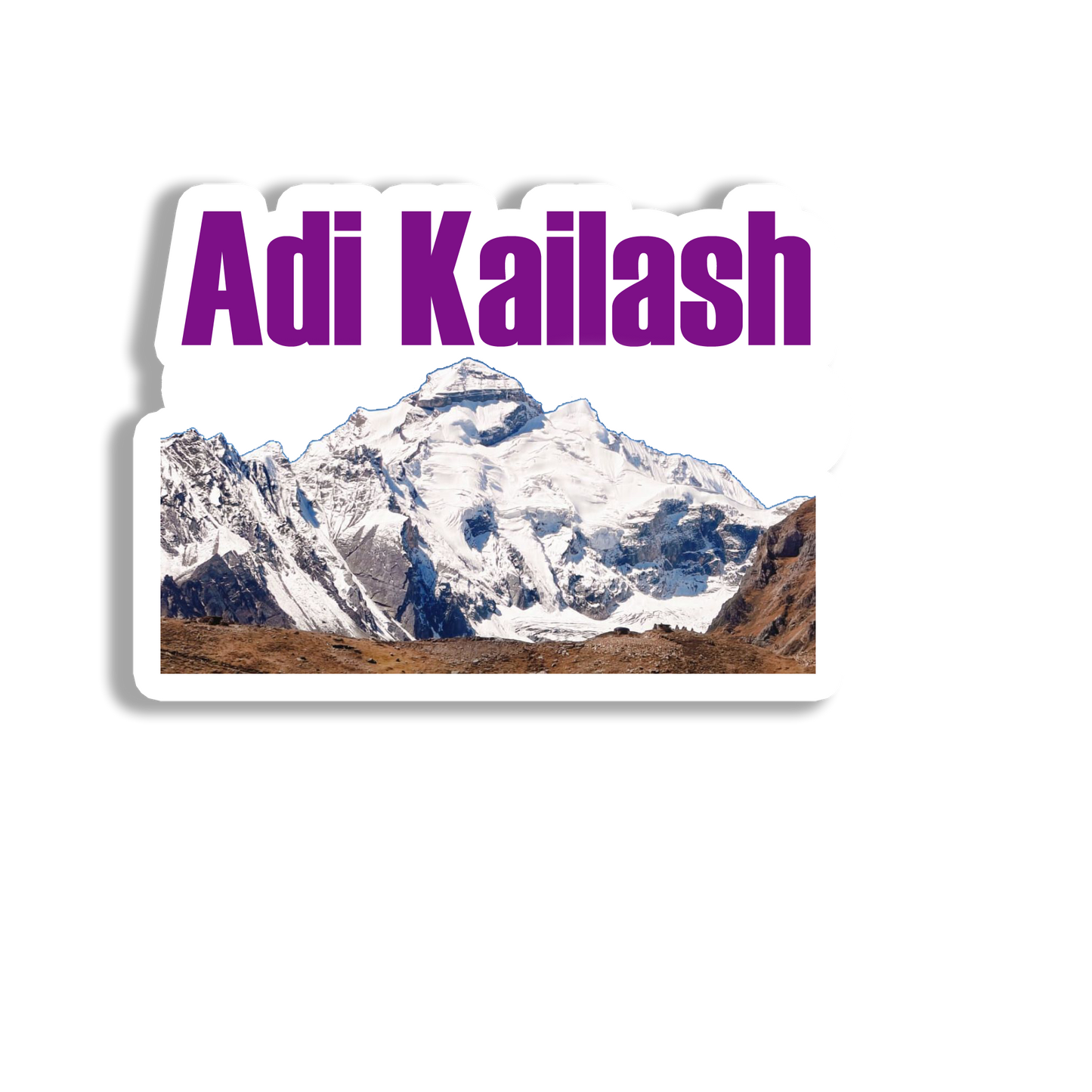 Adi Kailash Beauty Souvenir Fridge Magnet