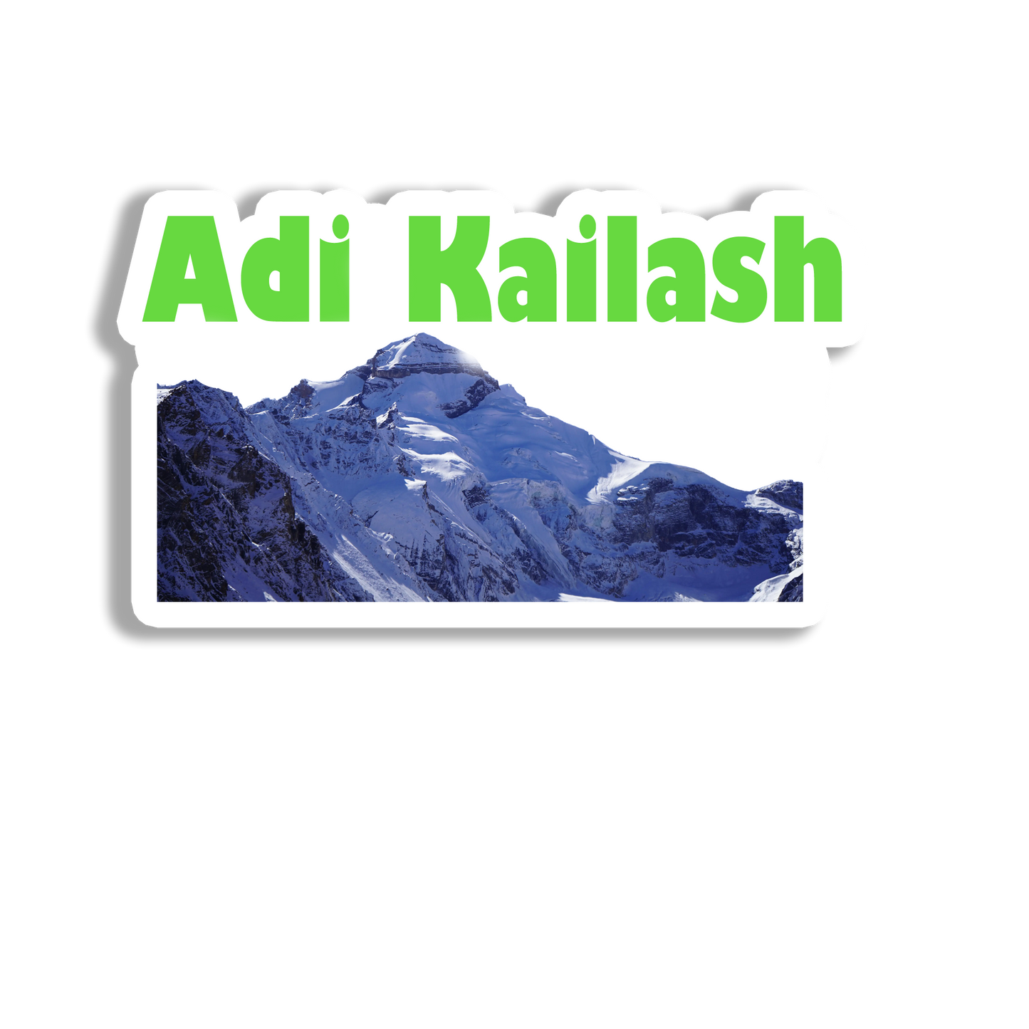 Adi Kailash Elegant  Souvenir  Fridge Magnet
