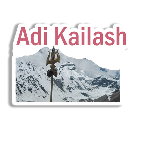 Adi Kailash Scenery  Souvenir  Fridge Magnet