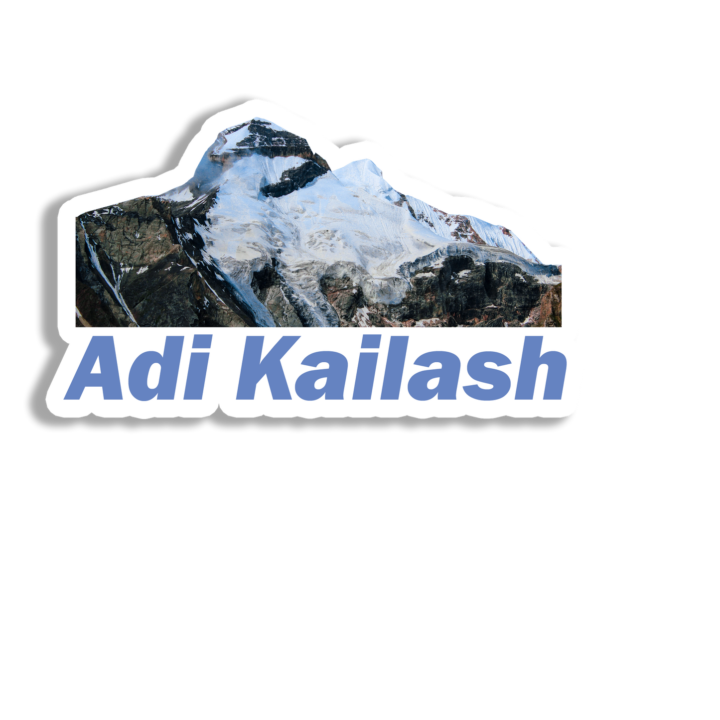 Adi Kailash Scenic  Souvenir  Fridge Magnet