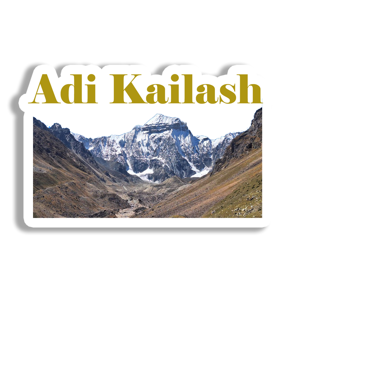Adi Kailash _ Souvenir Fridge Magnet