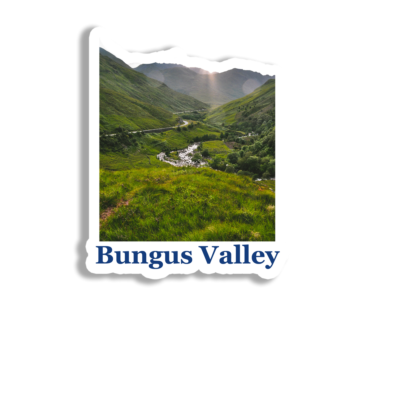 Bungus Valley Decor Souvenir Fridge Magnet