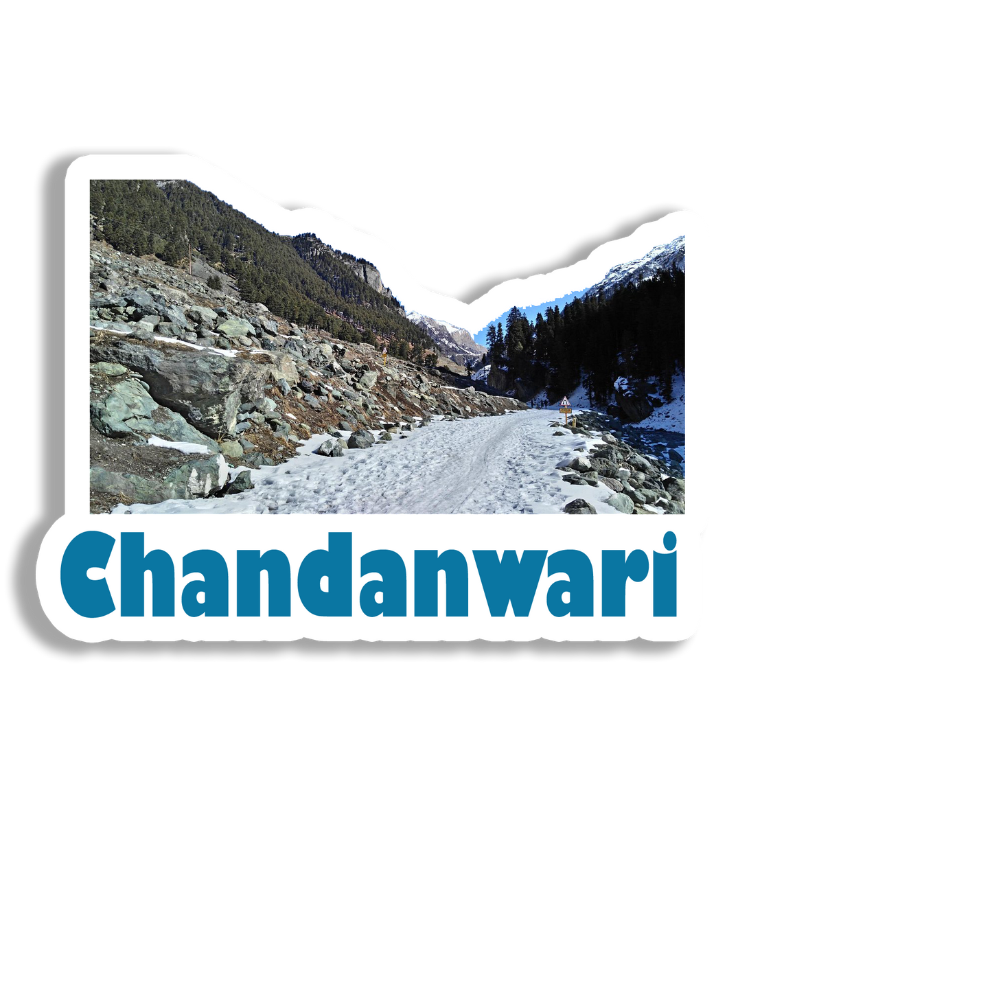 Chandanwari Beautiful Souvenir Fridge Magnet