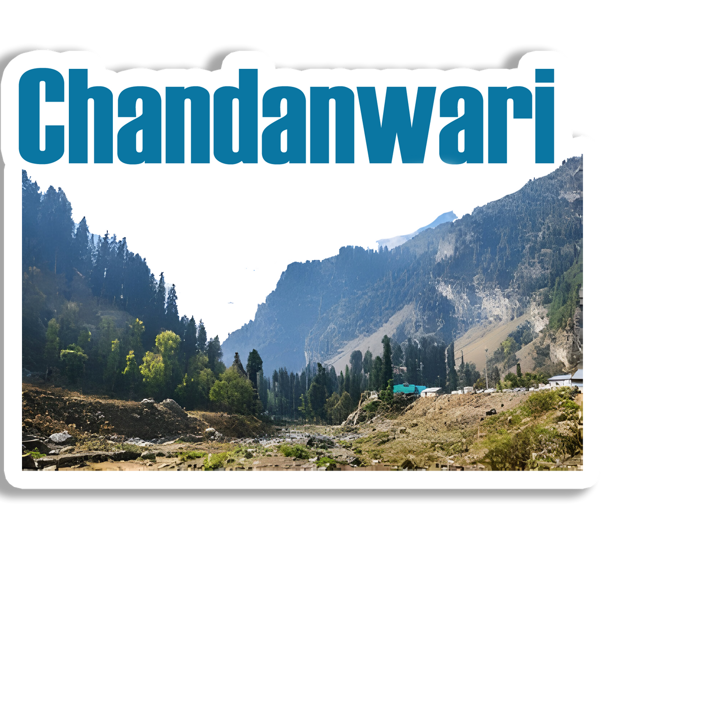 Chandanwari Elegant Souvenir Fridge Magnet