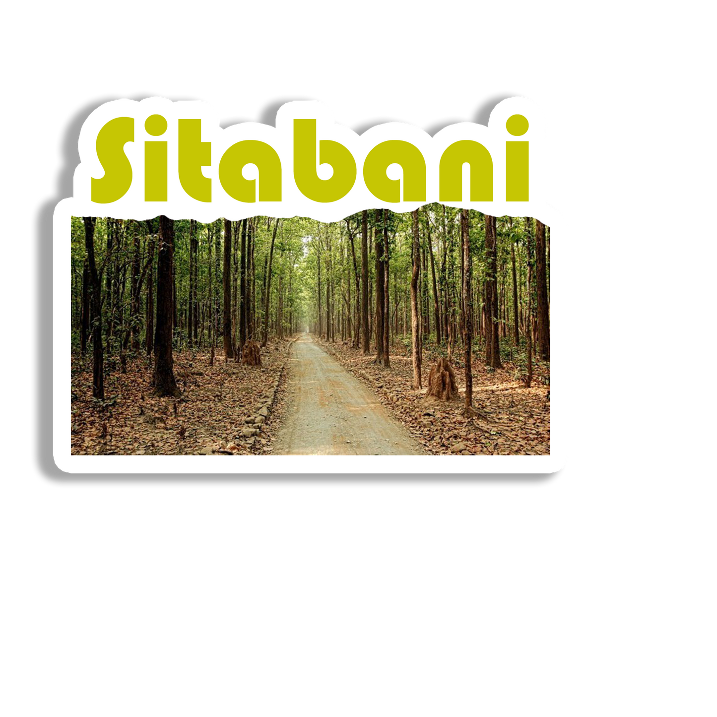 Sitabani Beauty Souvenir Fridge Magnet