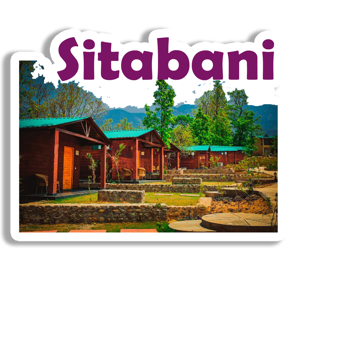 Sitabani Beautiful Souvenir Fridge Magnet
