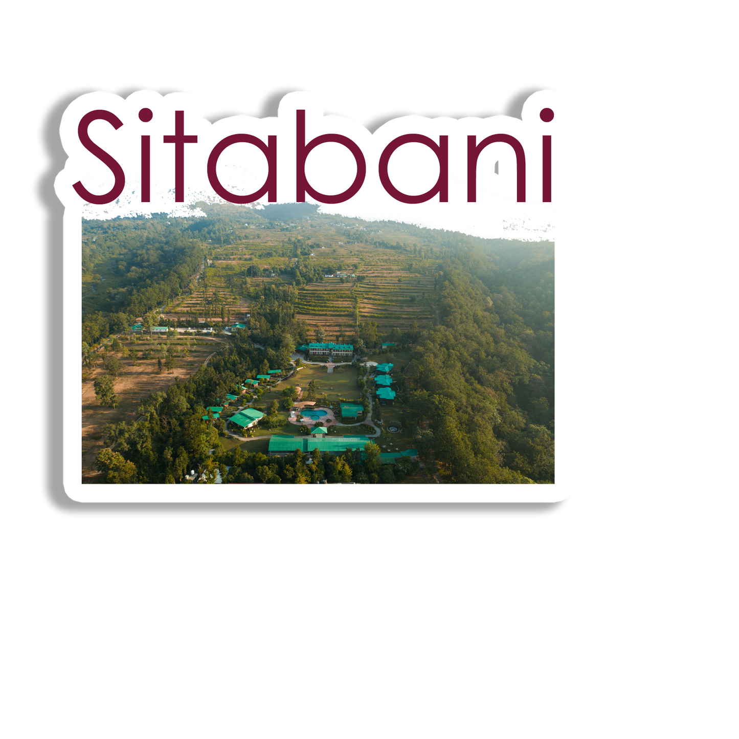 Sitabani Scenic Souvenir Fridge Magnet