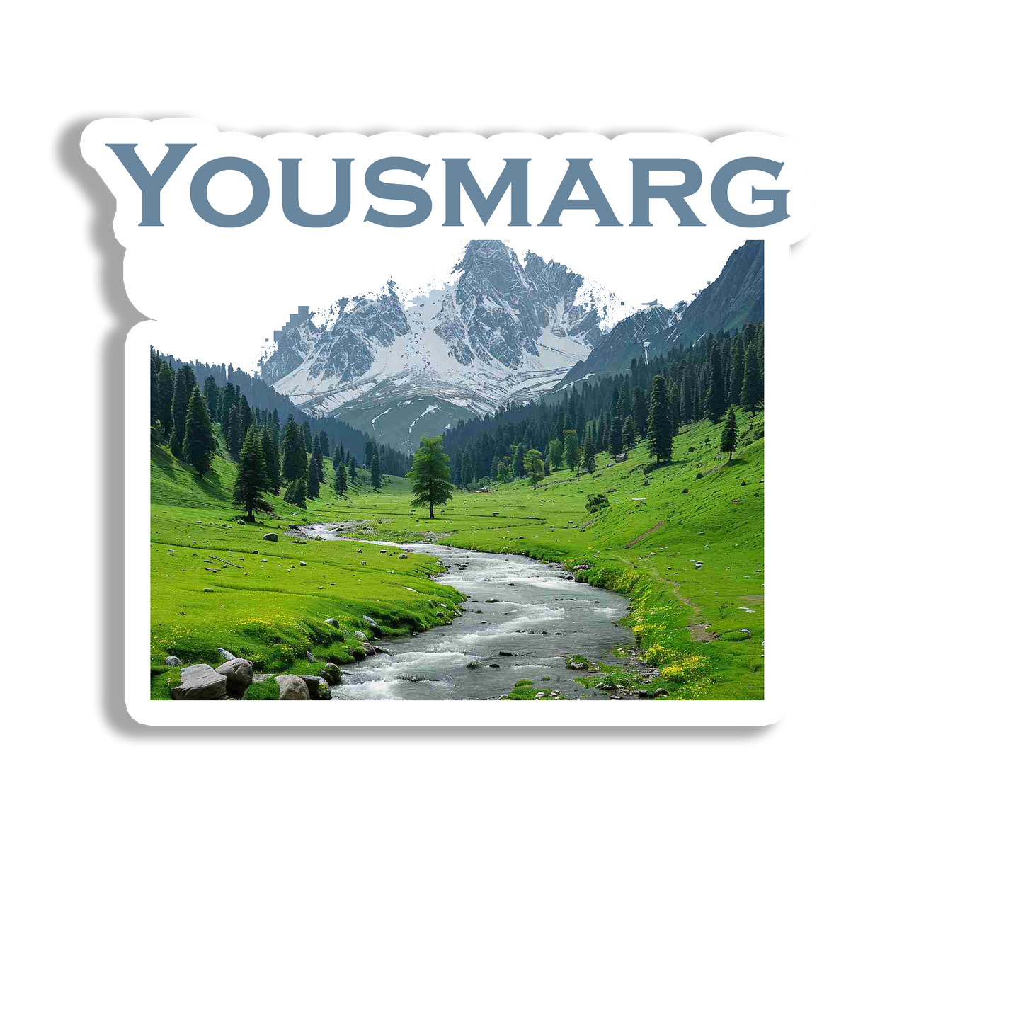 Yousmarg Elegant   Souvenir  Fridge Magnet