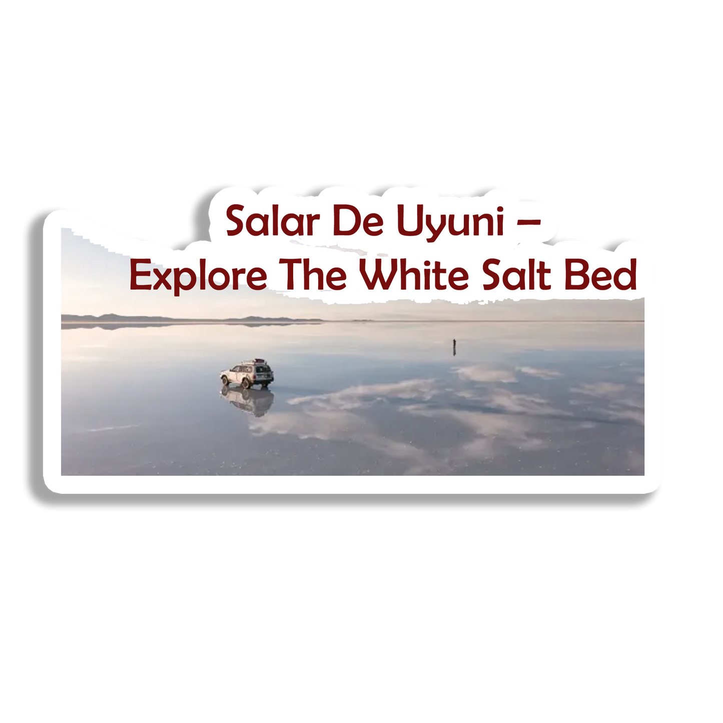 Salar De Uyuni Souvenir Fridge Magnet