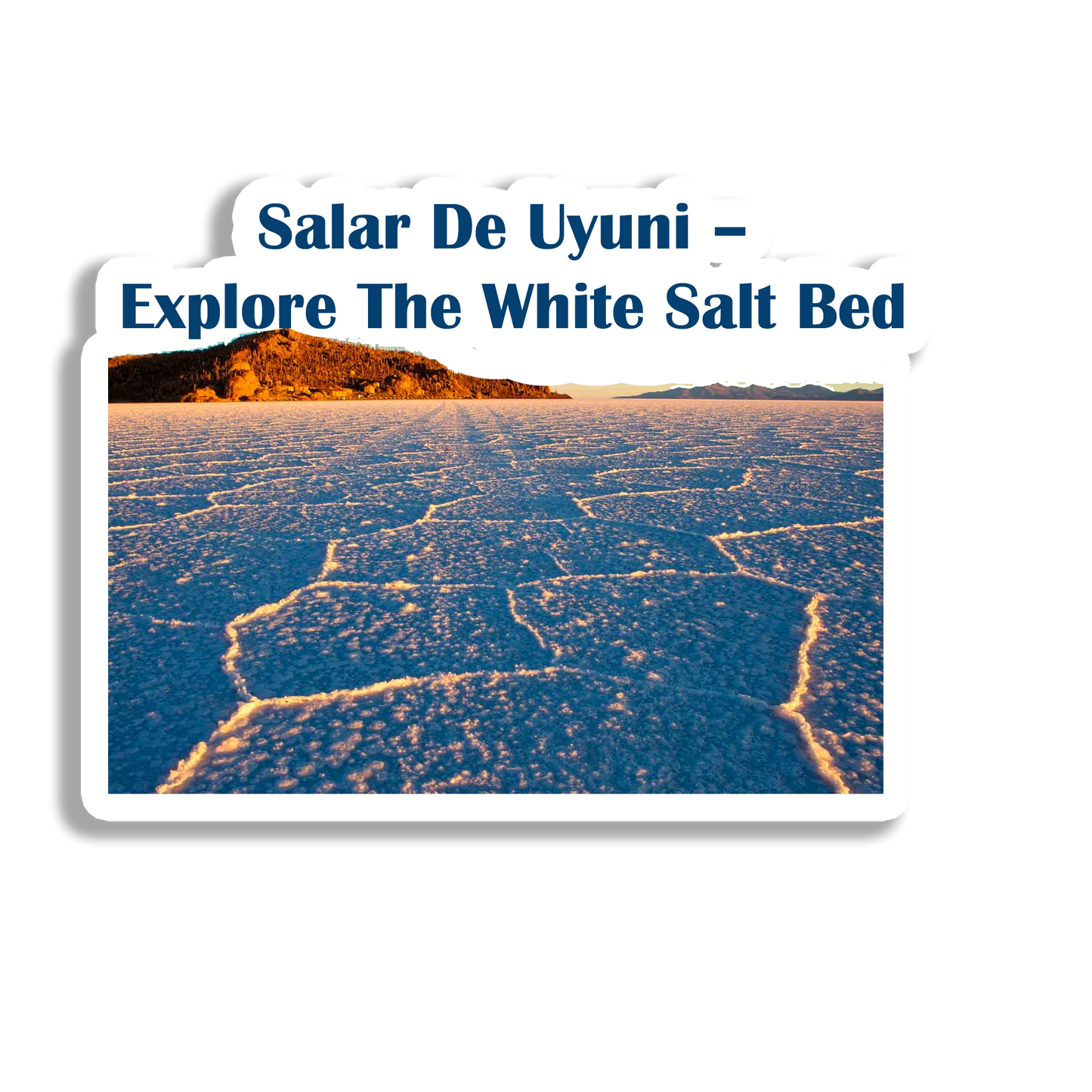 Salar De Uyuni Beauty Souvenir Fridge Magnet