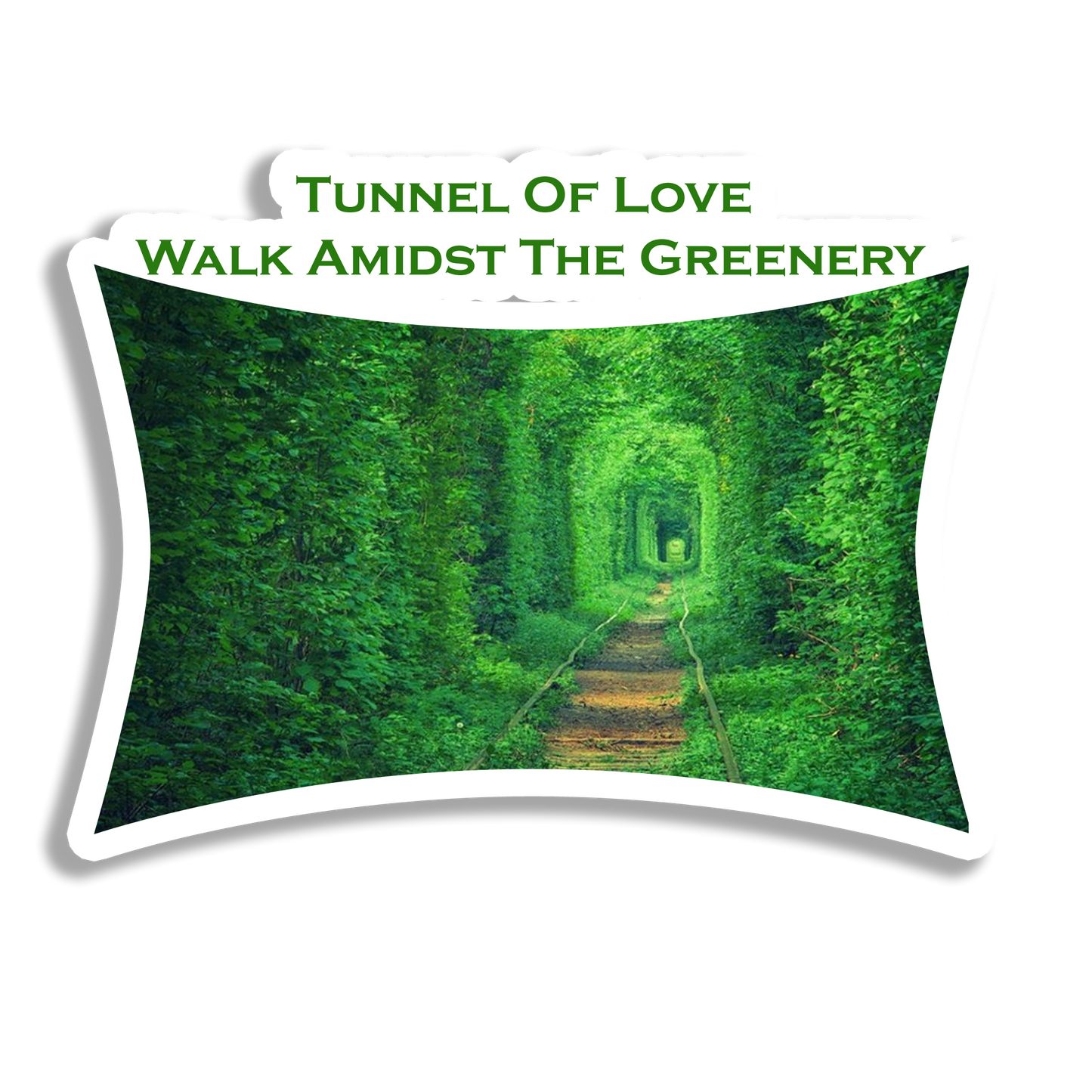 Tunnel Of Love  Souvenir  Fridge Magnet