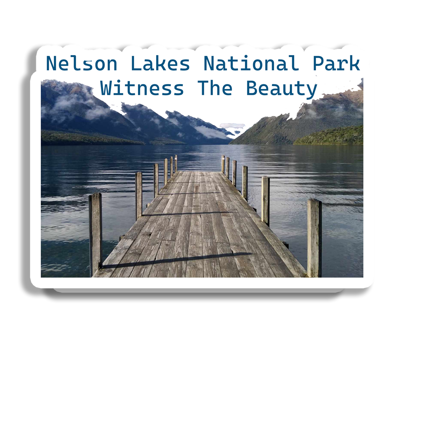 Nelson Lake National Park Souvenir Fridge Magnet