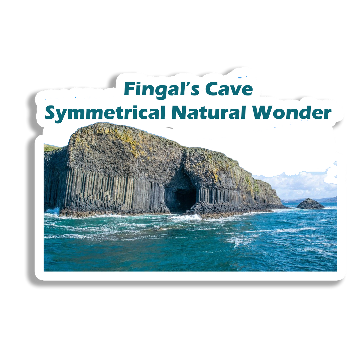 Fingal's Cave Souvenir Fridge Magnet