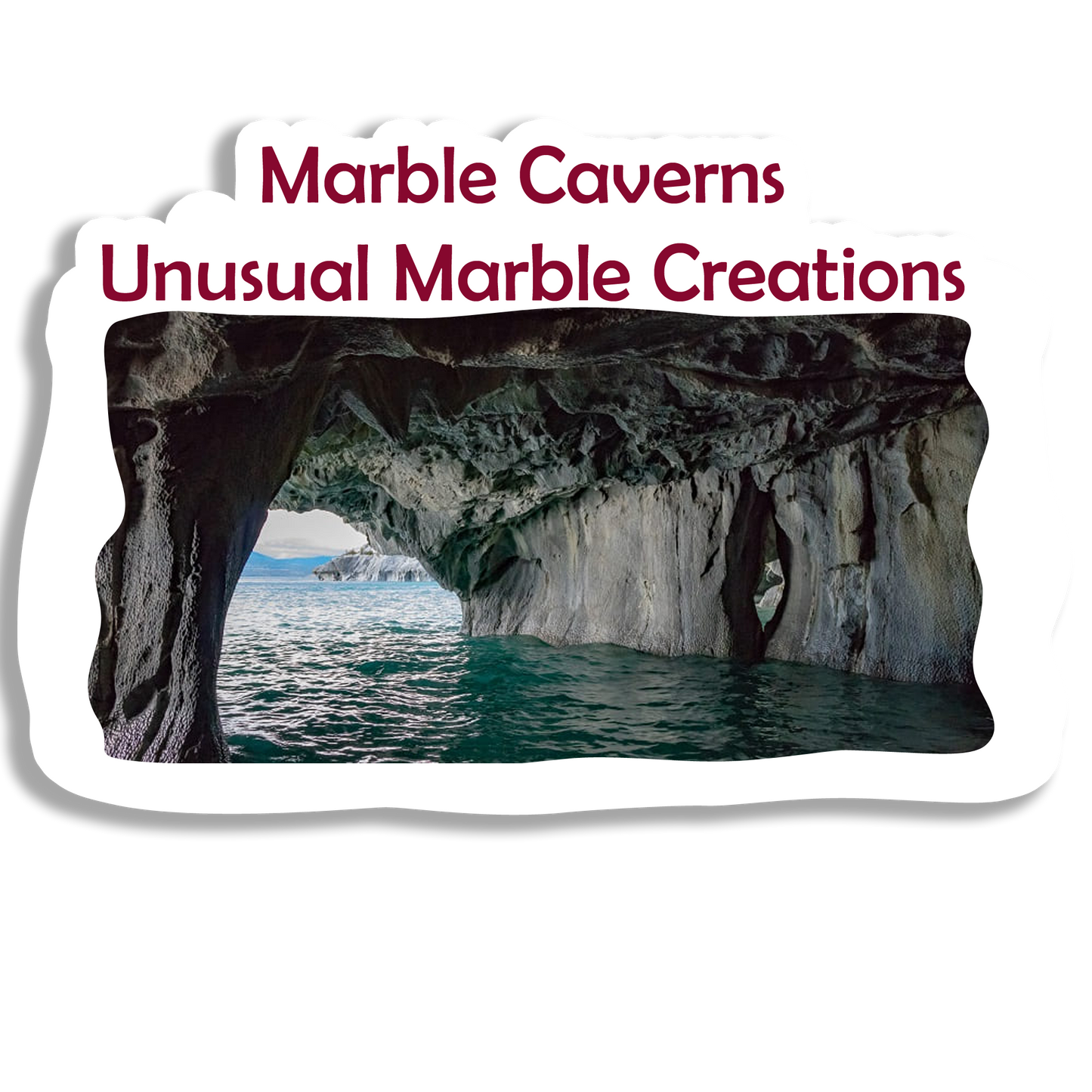 Marble Caverns Souvenir Fridge Magnet