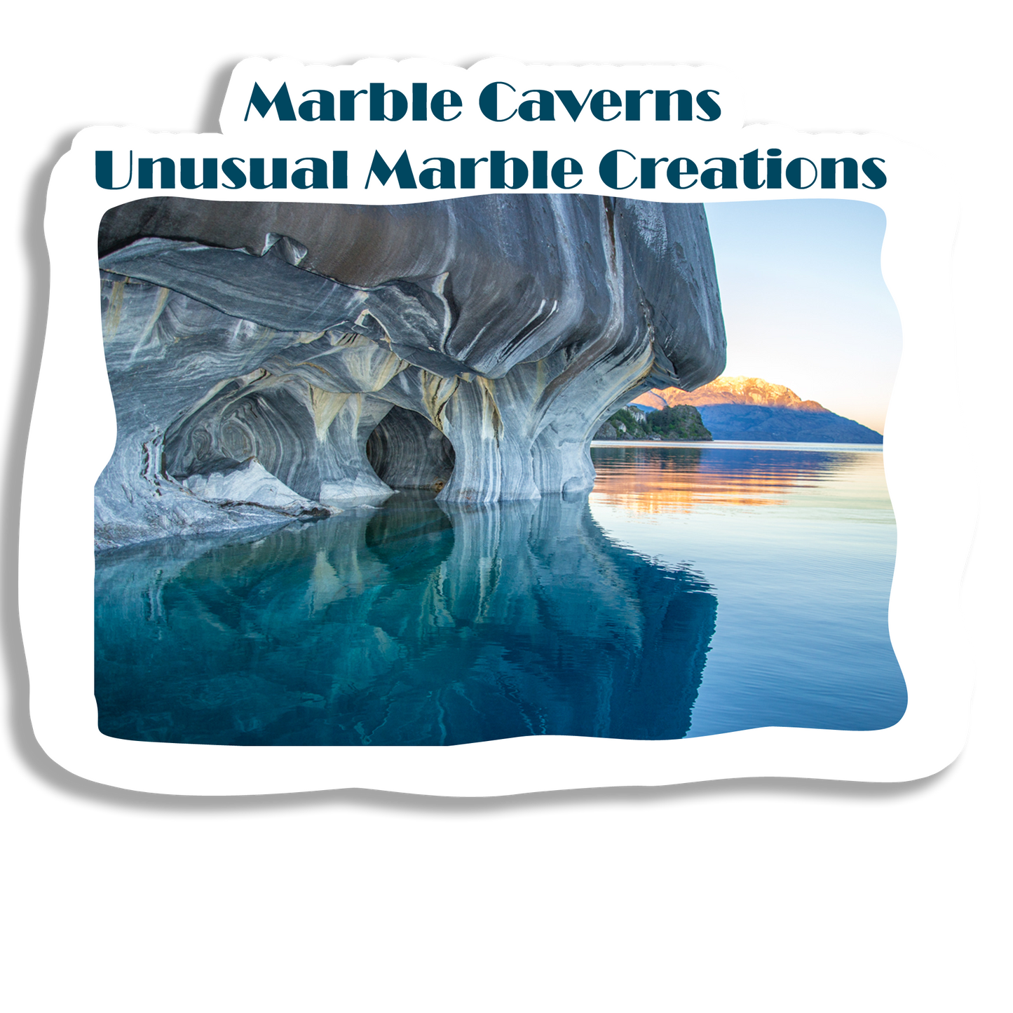 Marble Caverns Beauty Souvenir Fridge Magnet
