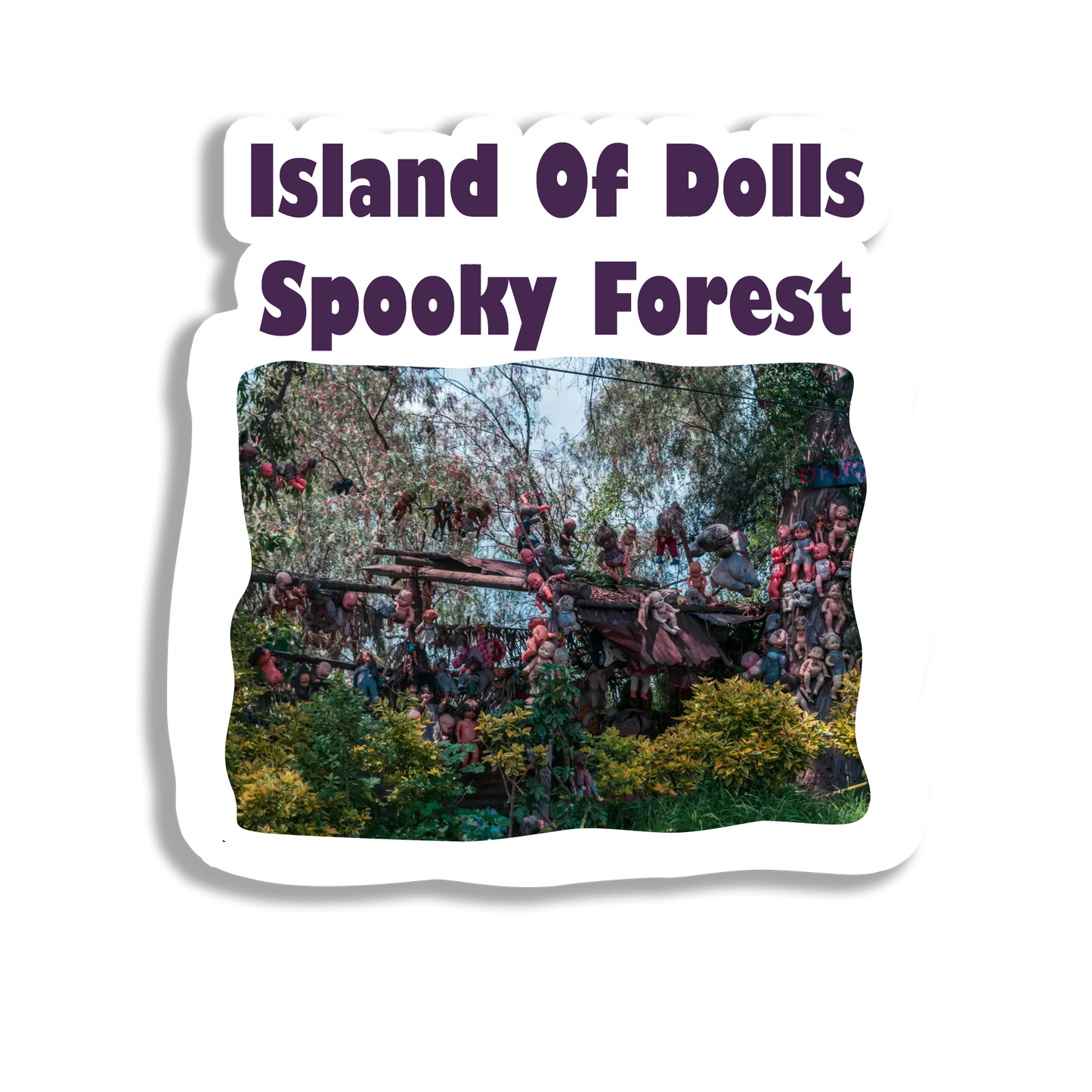 Iceland Of Dolls Souvenir Fridge Magnet