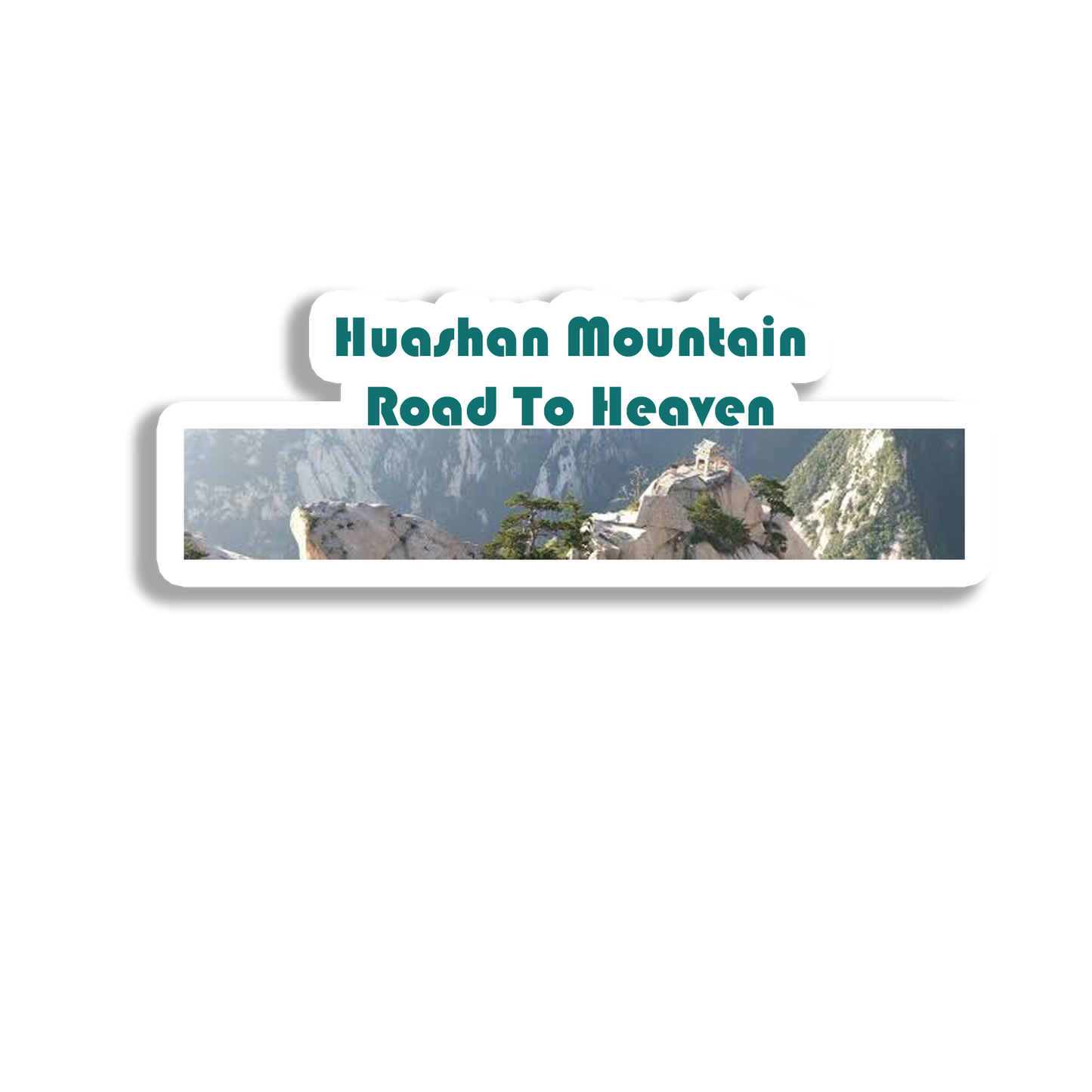 Huashan Mountain Souvenir Fridge Magnet
