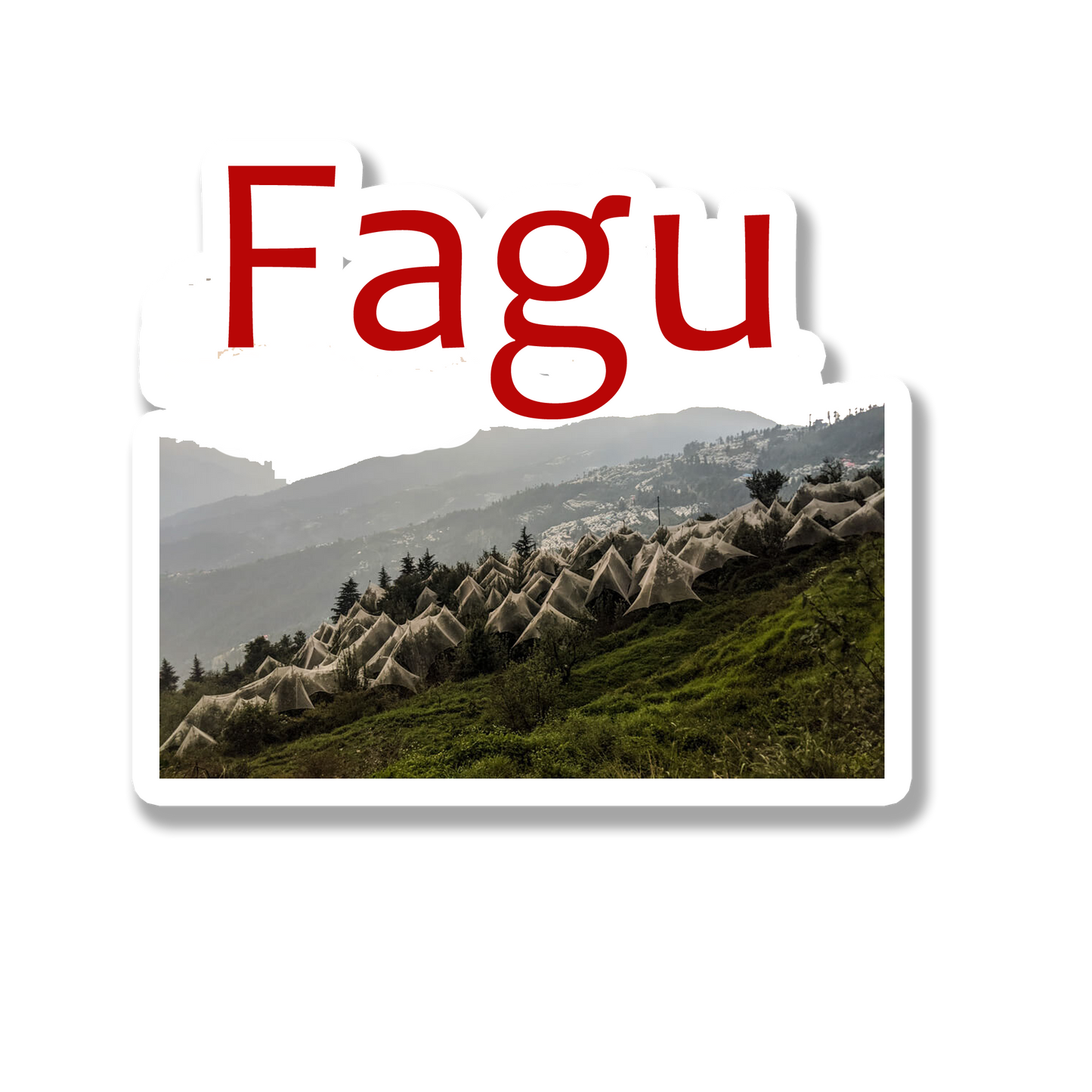Fagu Souvenir Fridge Magnet