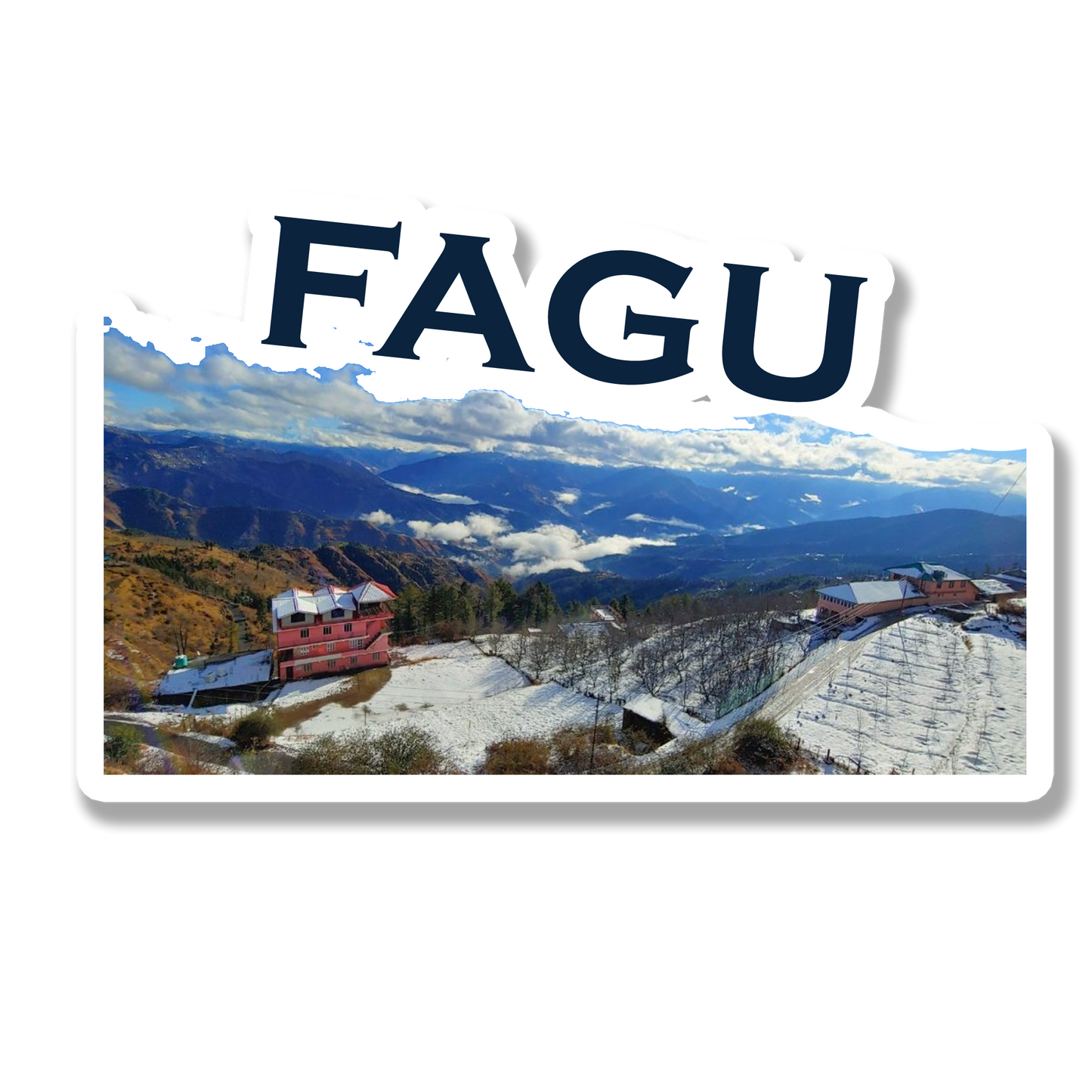 Fagu Beautiful Souvenir Fridge Magnet
