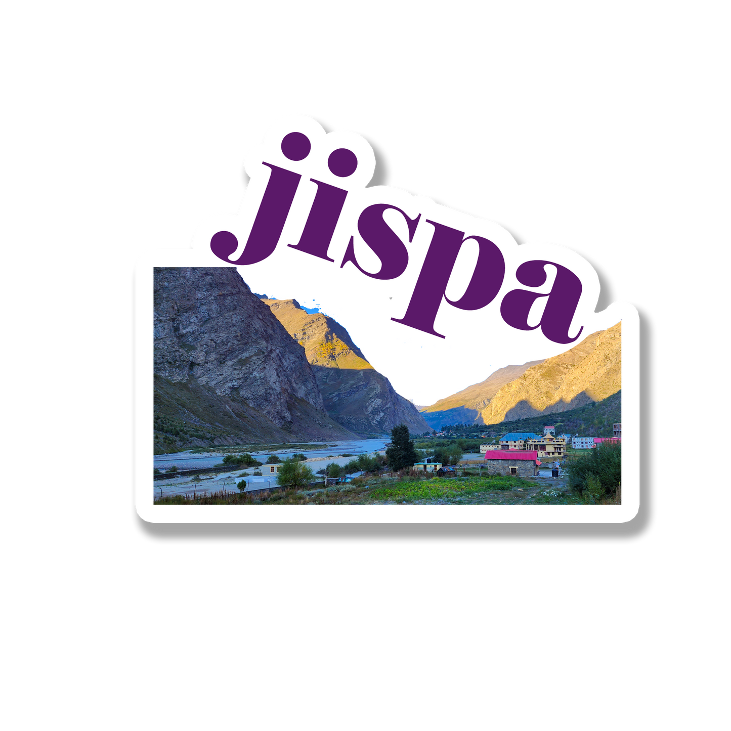 Jispa Scenery Souvenir Fridge Magnet