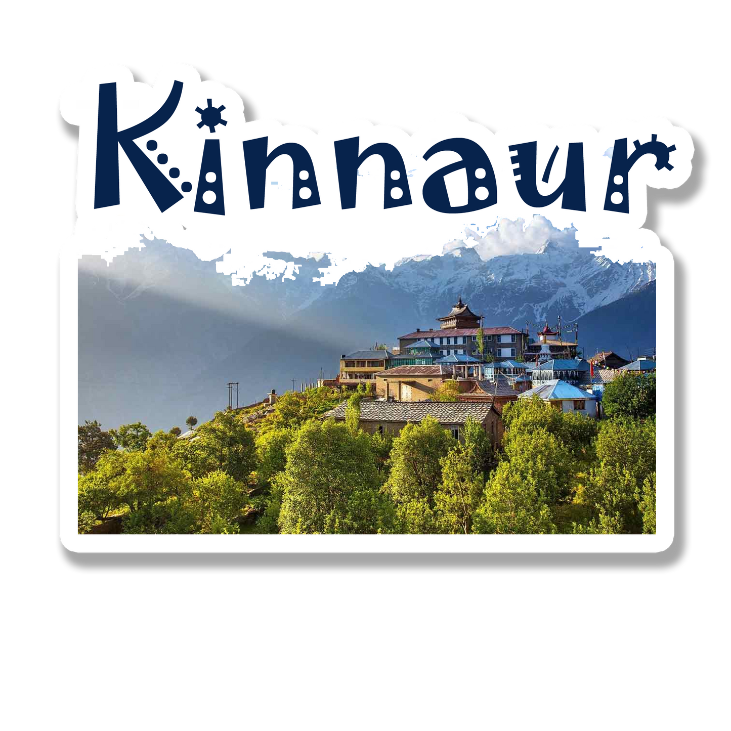 Kinnaur Elegant Souvenir Fridge Magnet
