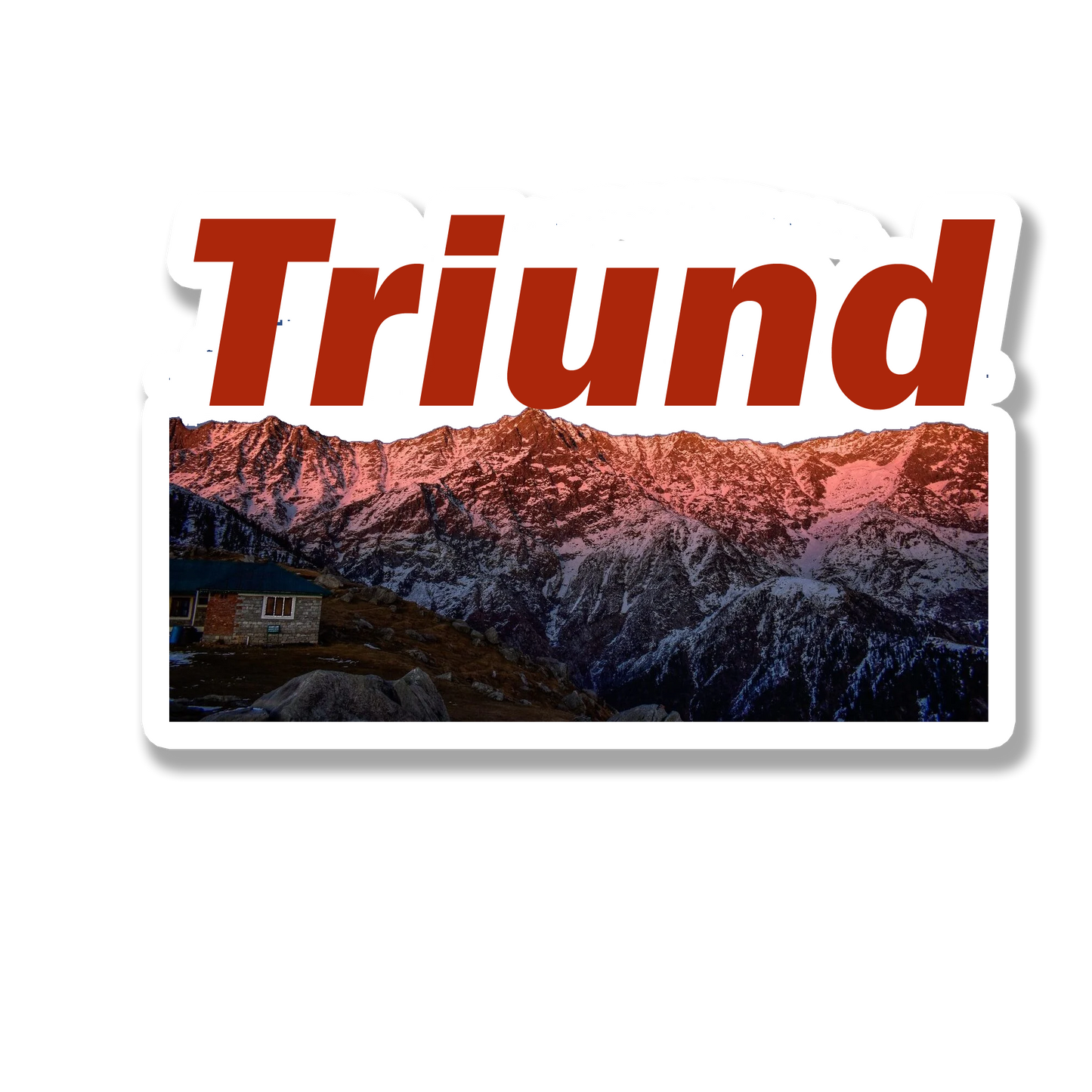 Triund Beauty  Souvenir Fridge Magnet