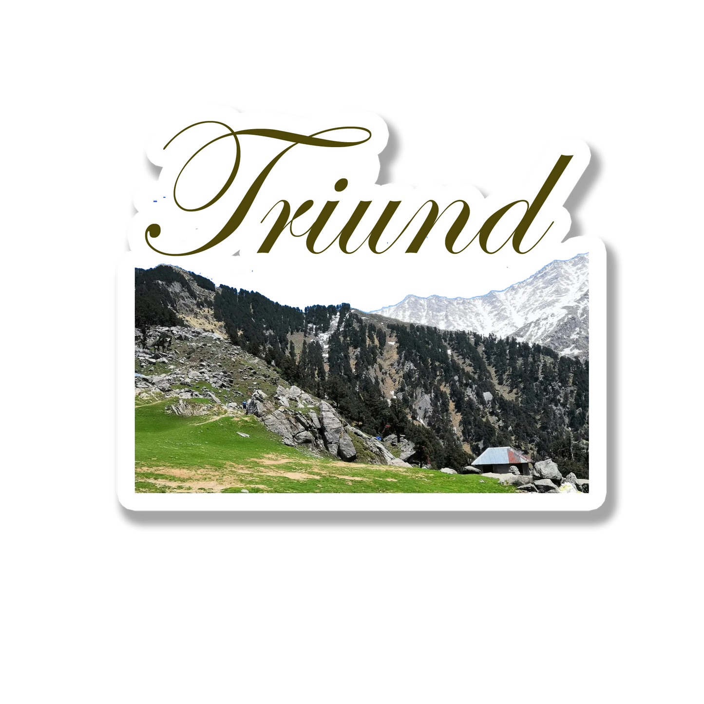 Triund Awesome  Souvenir Fridge Magnet