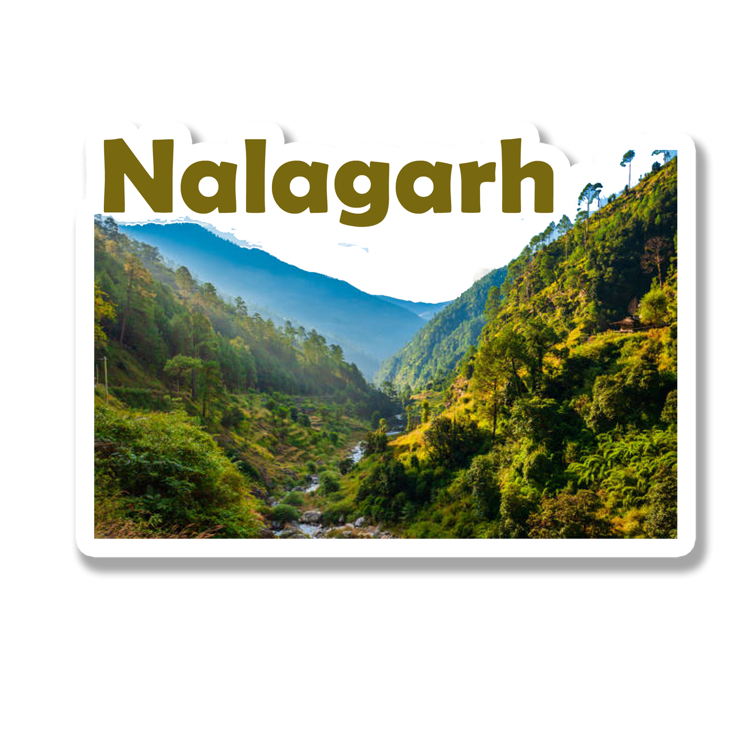 Nalagarh Beauty Souvenir Fridge Magnet