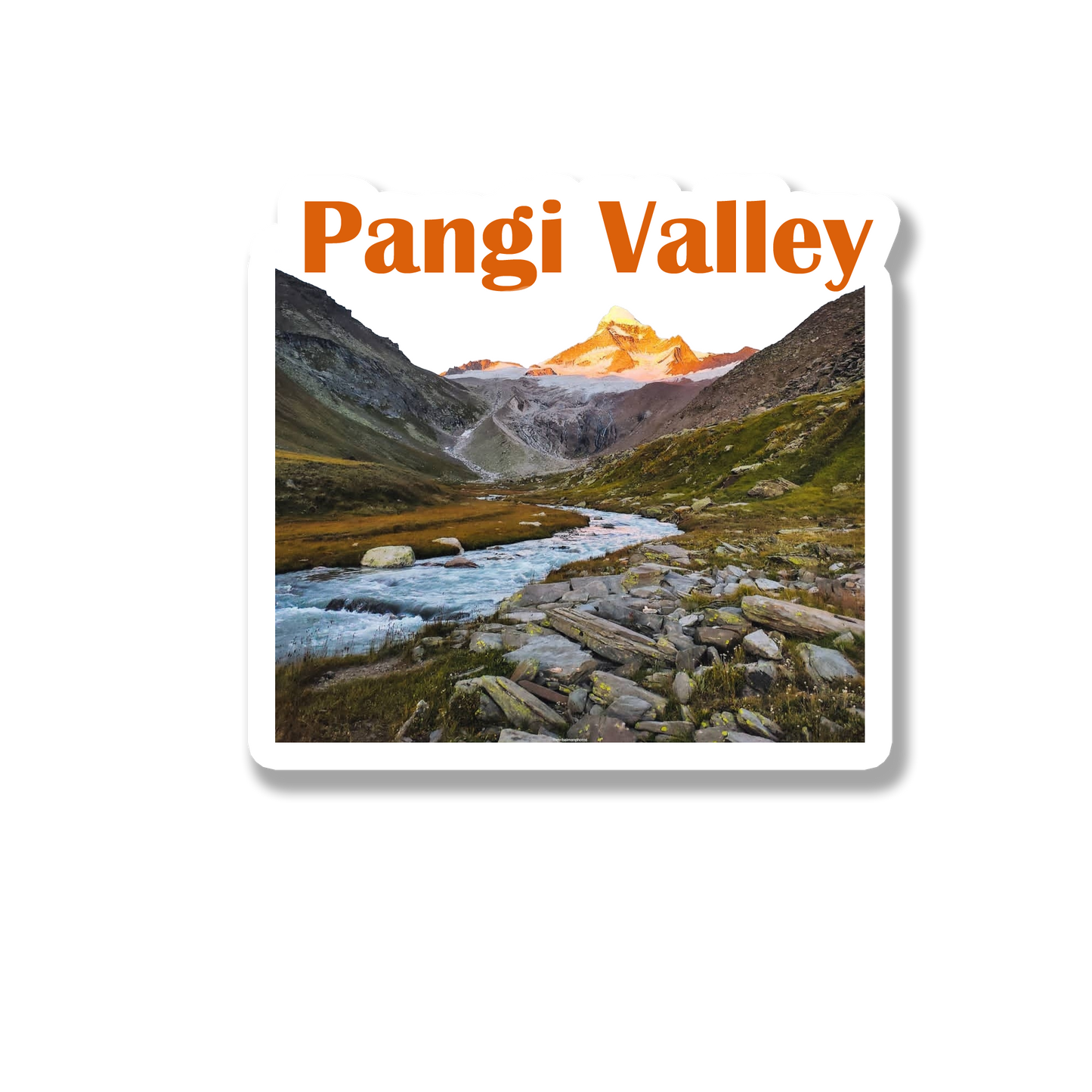 Pangi Valley Souvenir Fridge Magnet