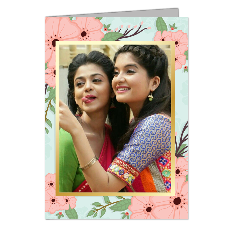 Love you So Much My Sister - Customized Greeting Card - Add Your Own Photo