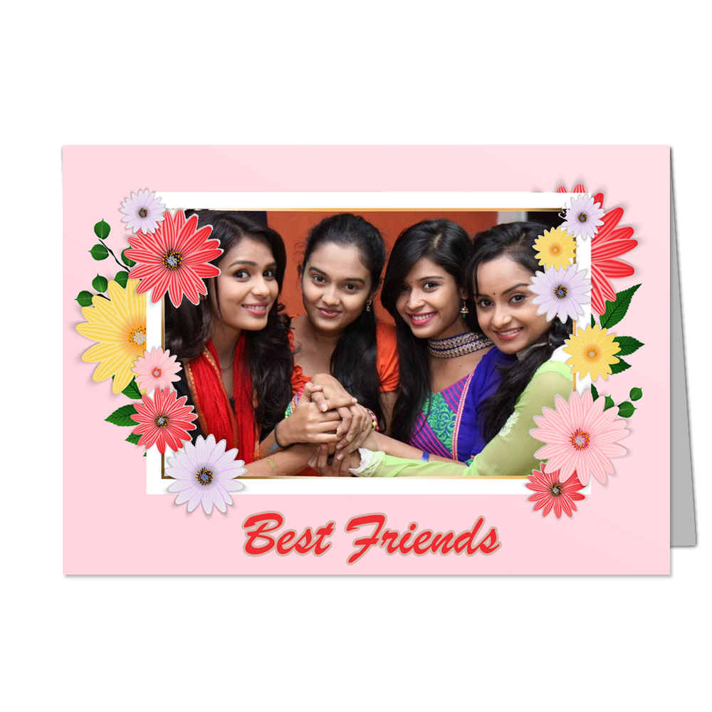 Bestie - Customized Greeting Card - Add Your Own Photo