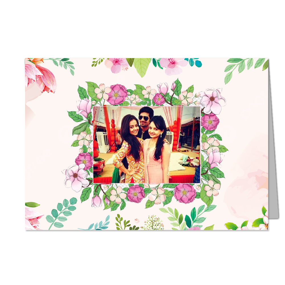 My Brother - Customized Greeting Card - Add Your Own Photo