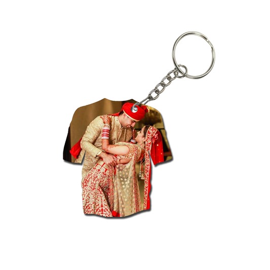 Personalized T Shirt Keychain: Add Your Own Photo
