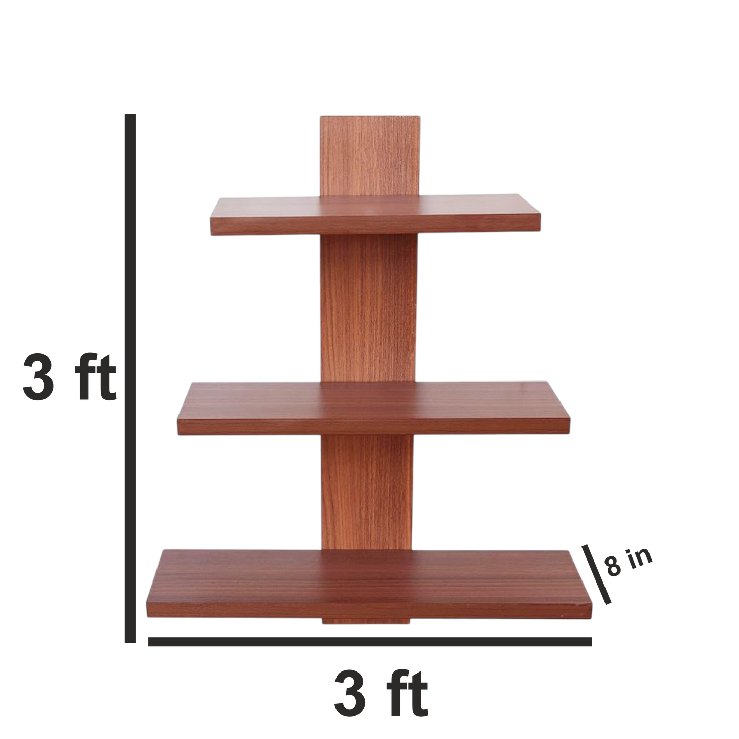 ShopTwiz Wooden Tree Shape Miltipurpose Hanging Wall