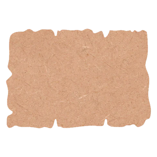 Plain MDF Canvas with Geode Design for Painting