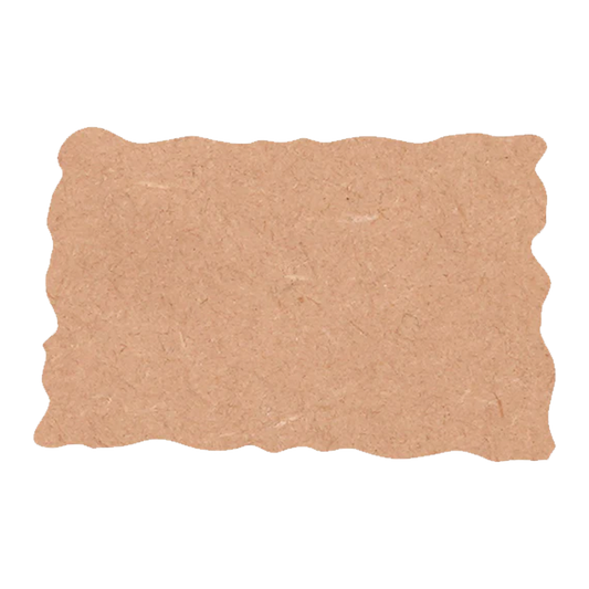 Geode-Inspired Plain MDF Canvas for Painting