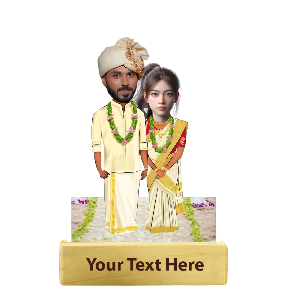 My Wedding Anniversary Personalized Caricature