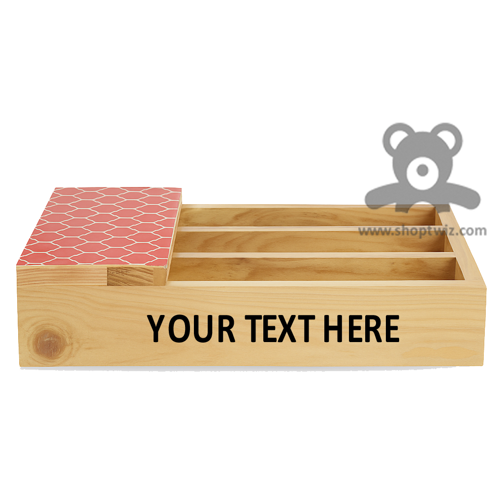 Smooth Unfinished MDF Platter Tray – Plain DIY Craft Tray for Decoupage & Painting