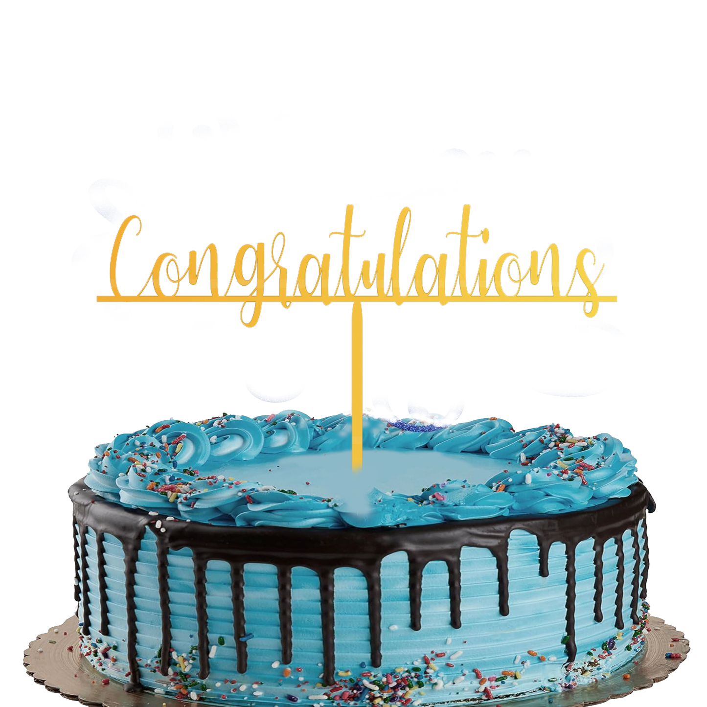congratulation cake topper