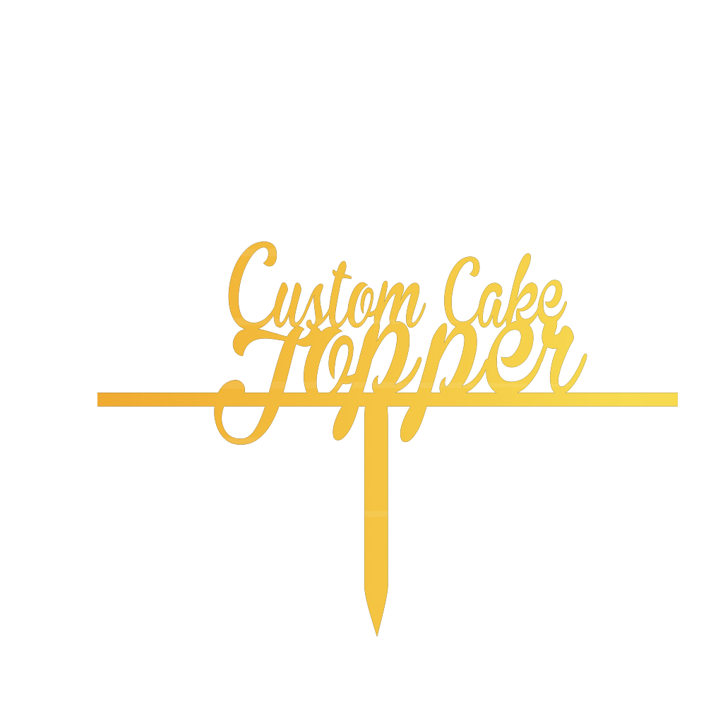 Custom cake topper