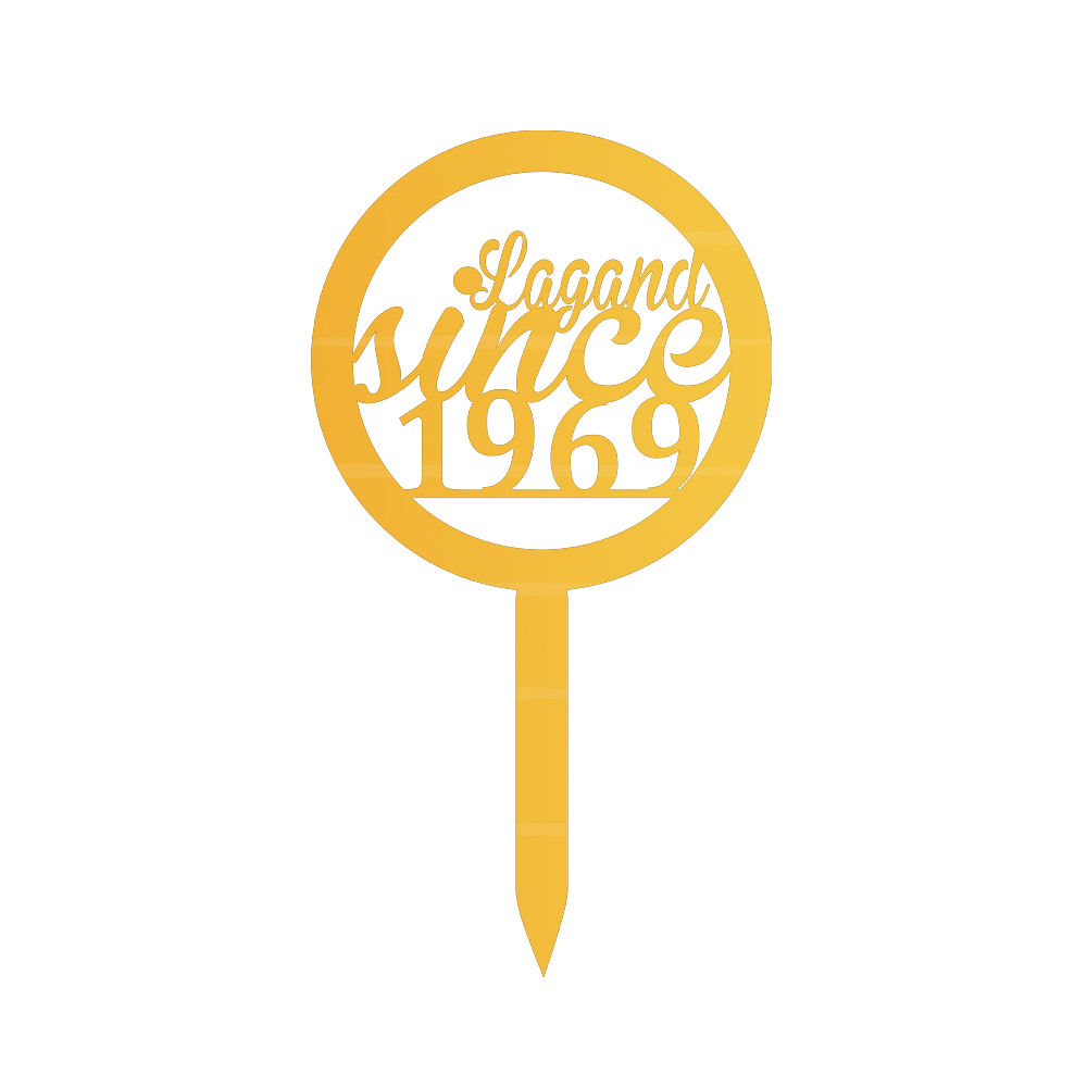 Lagend Since 1969 Cake Topper