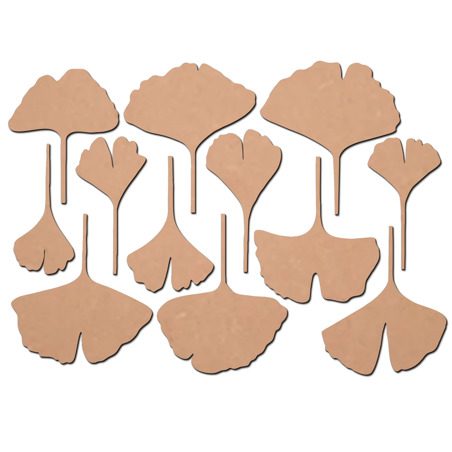 Leaf Set MDF Cutouts for Art and Craft Work / Craft Shapes