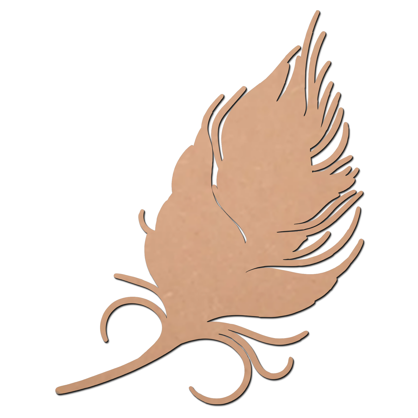 feather Cutting MDF Cutouts for Art and Craft Work / Craft Shapes