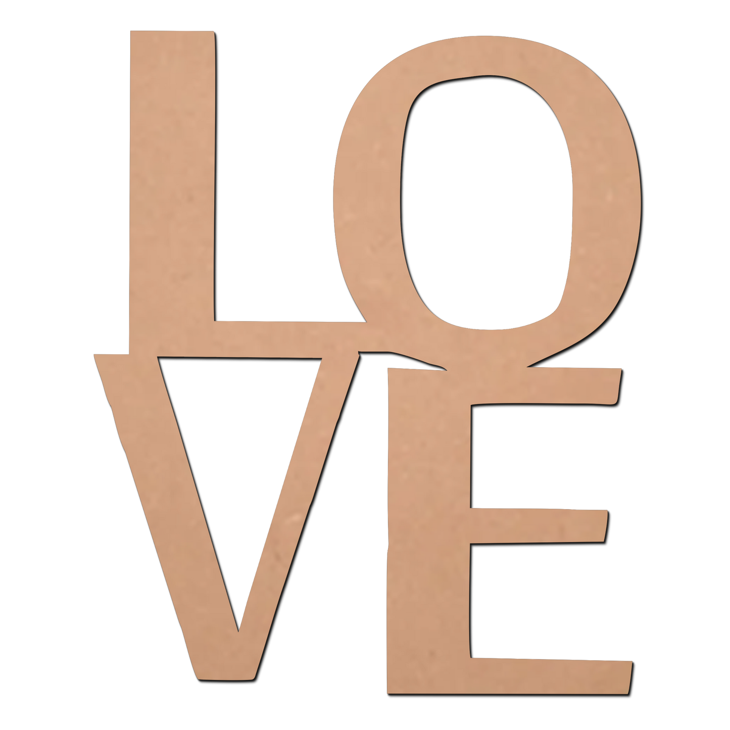 LOVE MDF Cutouts for Art and Craft Work / Craft Shapes