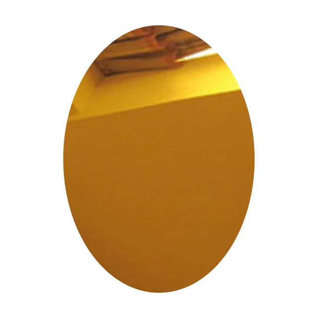 Oval-Shaped Acrylic Mirror Cutouts