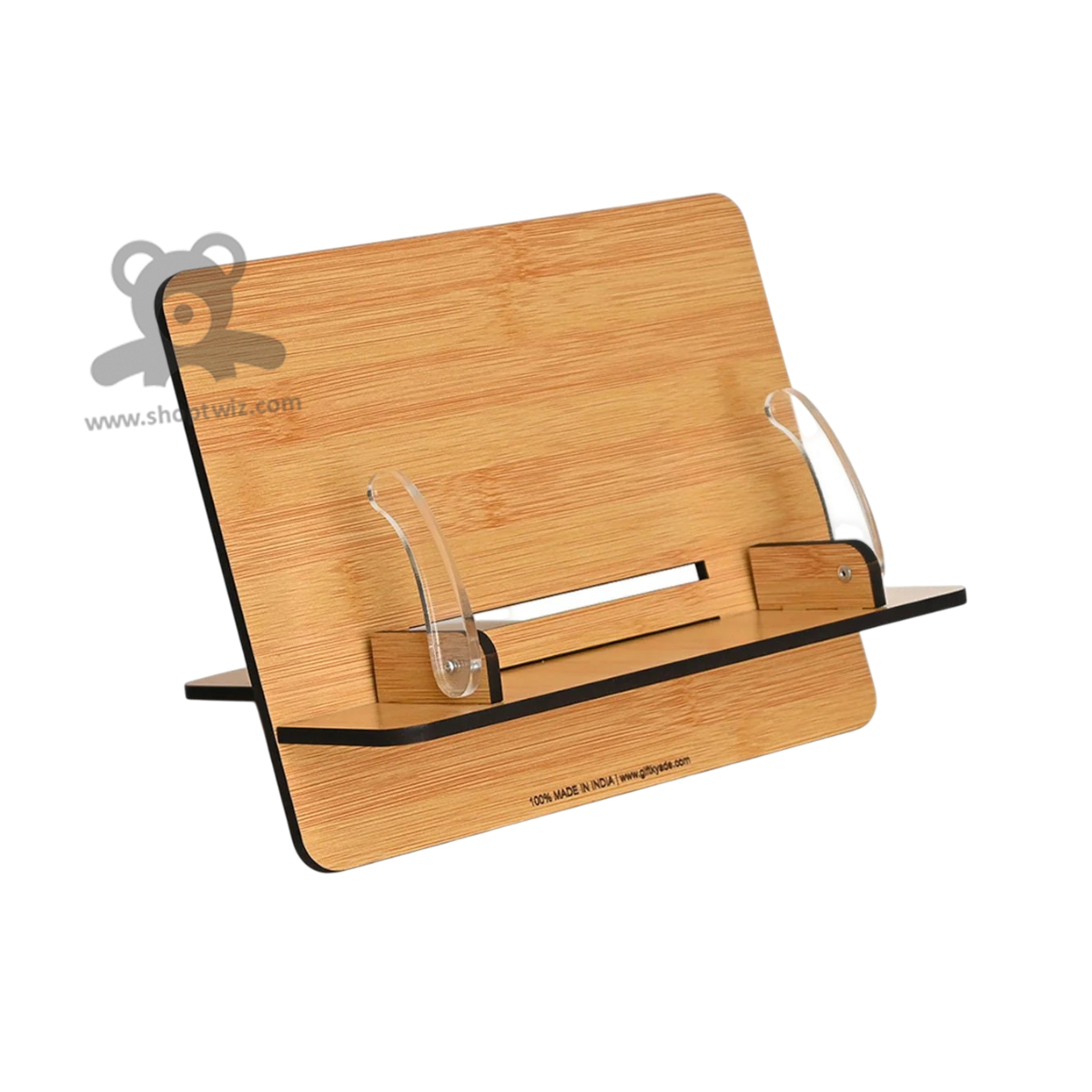 ShopTwiz Wooden Adjustable Book Stand -Premium Corporate Gift