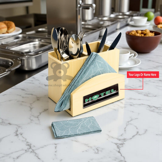 ShopTwiz Wooden Spoon Stand  2 box – Practical Corporate Gift & Elegant Kitchen Organizer