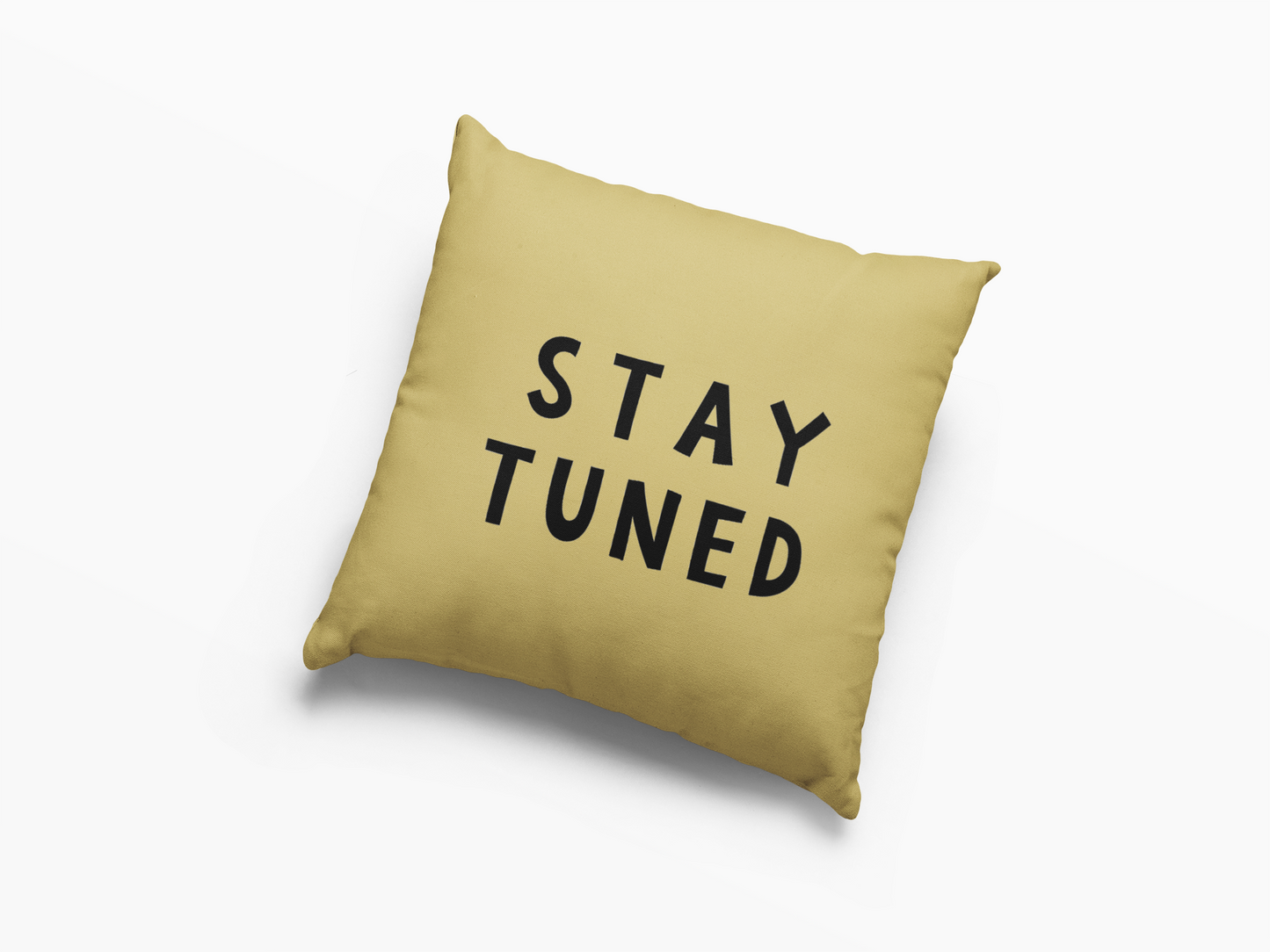 Stay Tuned Printed Cushion