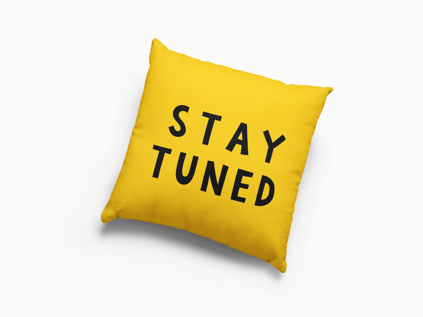 Stay Tuned Printed Cushion